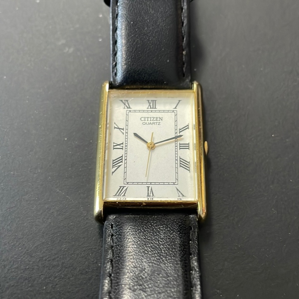 Citizen Men’s leather watch